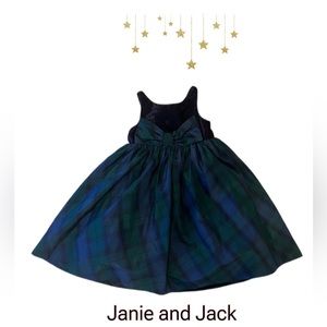 Janie and Jack dress (7t)